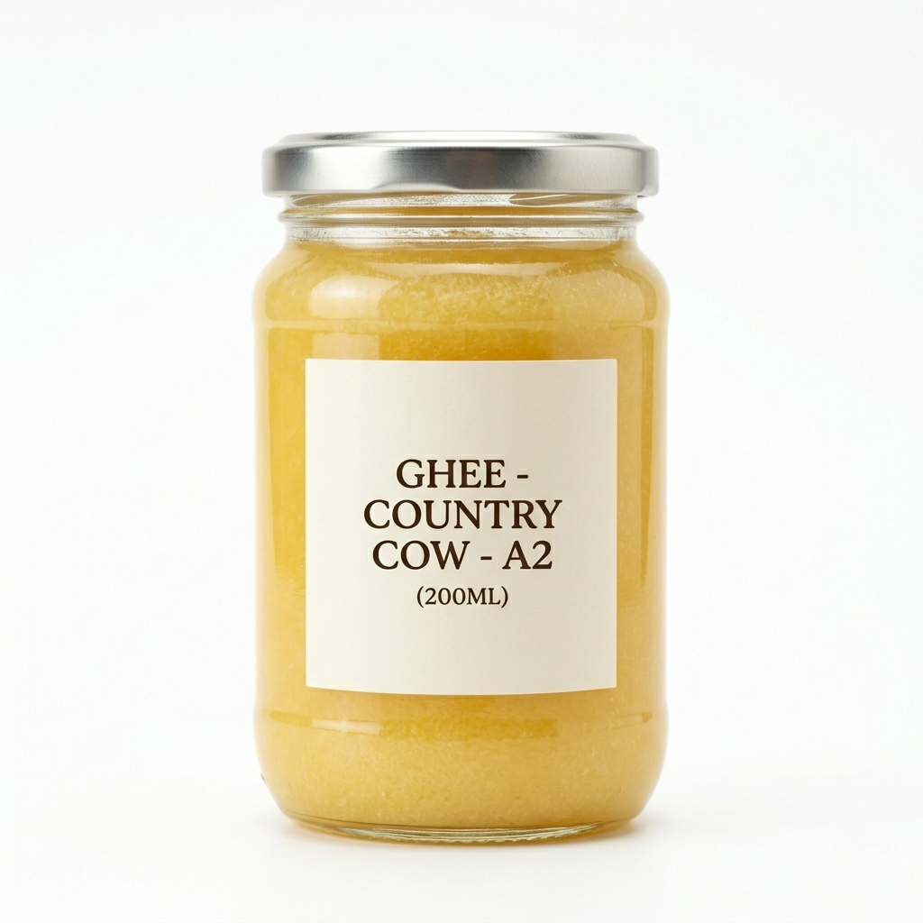Ghee - Country Cow A2 (200ml) - நாட்டு மாடு A2 நெய் (200மிலி)