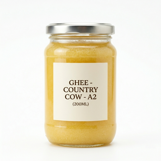Ghee Country Cow A2 (200ml) நாட்டு மாடு A2 நெய் (200மிலி)